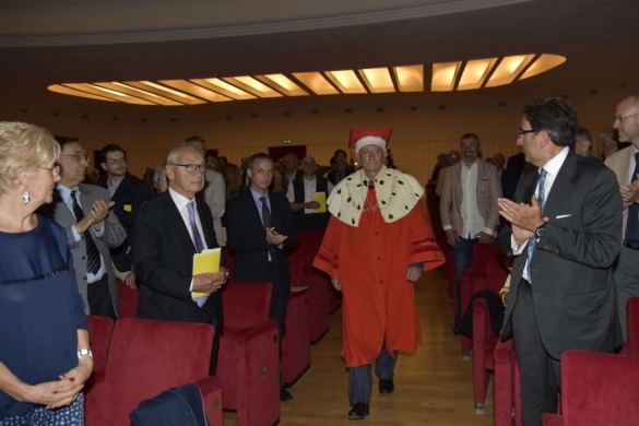 Laurea magistrale honoris causa a Vittorio Adorni: 